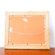 Beautiful painting, oil on cardboard, still life after Cézanne, Orange Green
