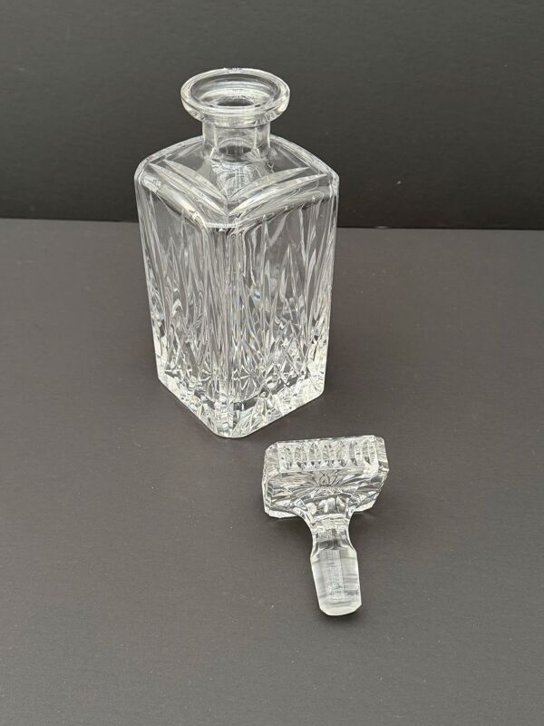 Carafe à whisky en cristal, 1980