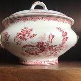 “Fontanges” soup tureen Sarreguemines