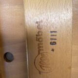 Table basse danoise vers 1960