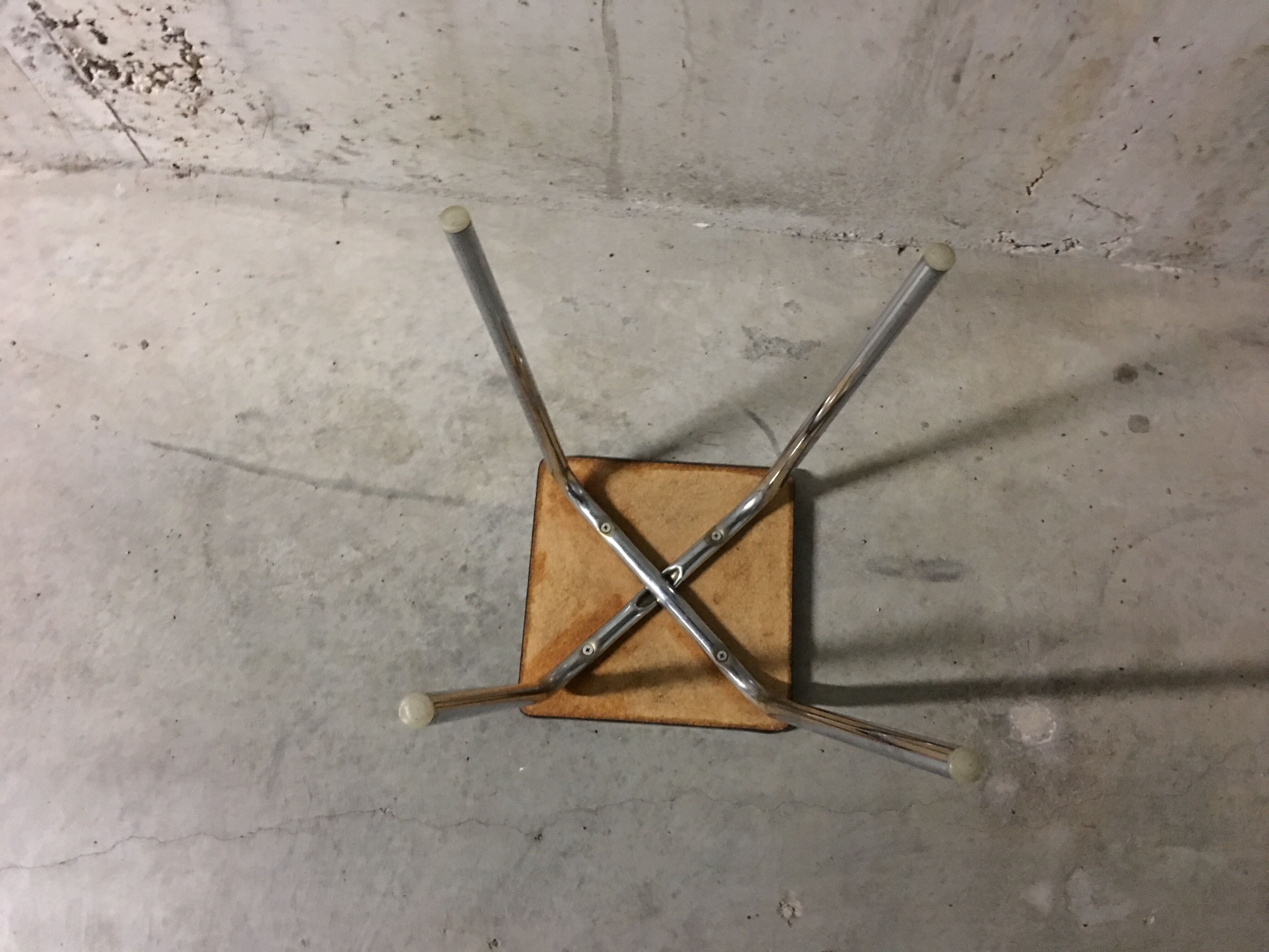 Stool in 70s formica