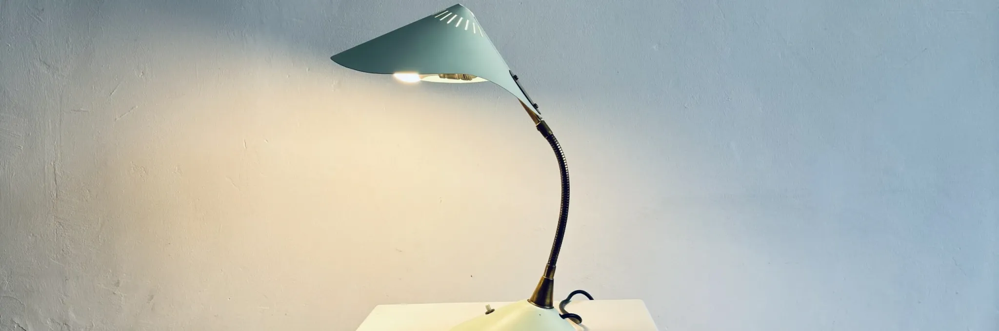 Cobra Desk Lamp By Gebrüder Cosack, Germany, 1950S