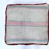 Moroccan kilim pouf
