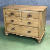 XIX dresser with glass buttons