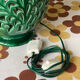 Antique ceramic lamp