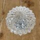 Vintage White Porcelain Ceiling Light, 1970s