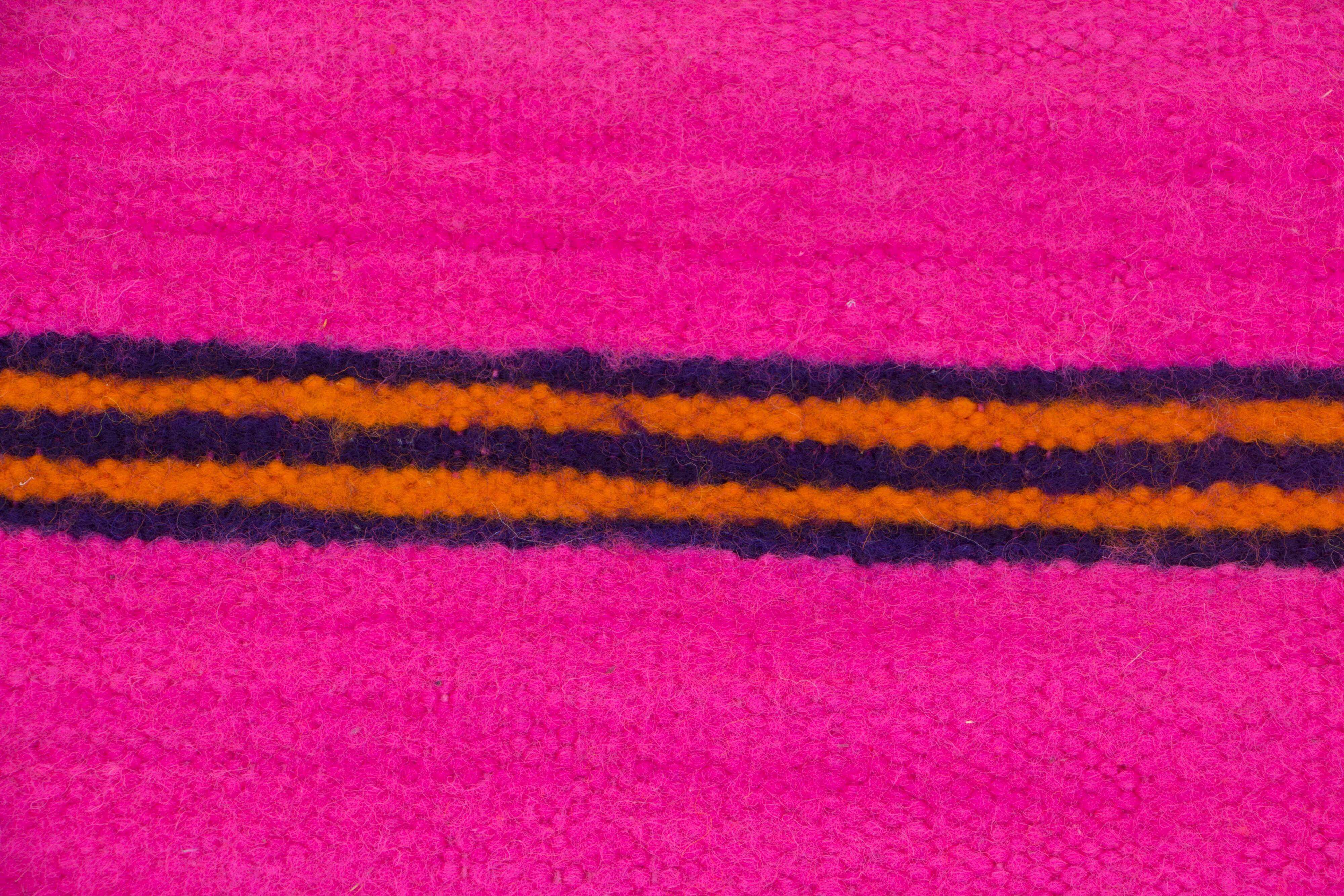 Shama shine, large pink breathable blanket rug 210 x 420 cm