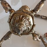 Chandelier 4 branches bronze Louis XV style