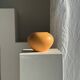 Orange ball vase from the 90s, H15 D20