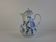 Vintage Dubí Czech Porcelain Blue Onion Cibulák Teapot, c. 1970