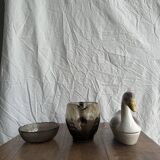 Smoked glass carafe