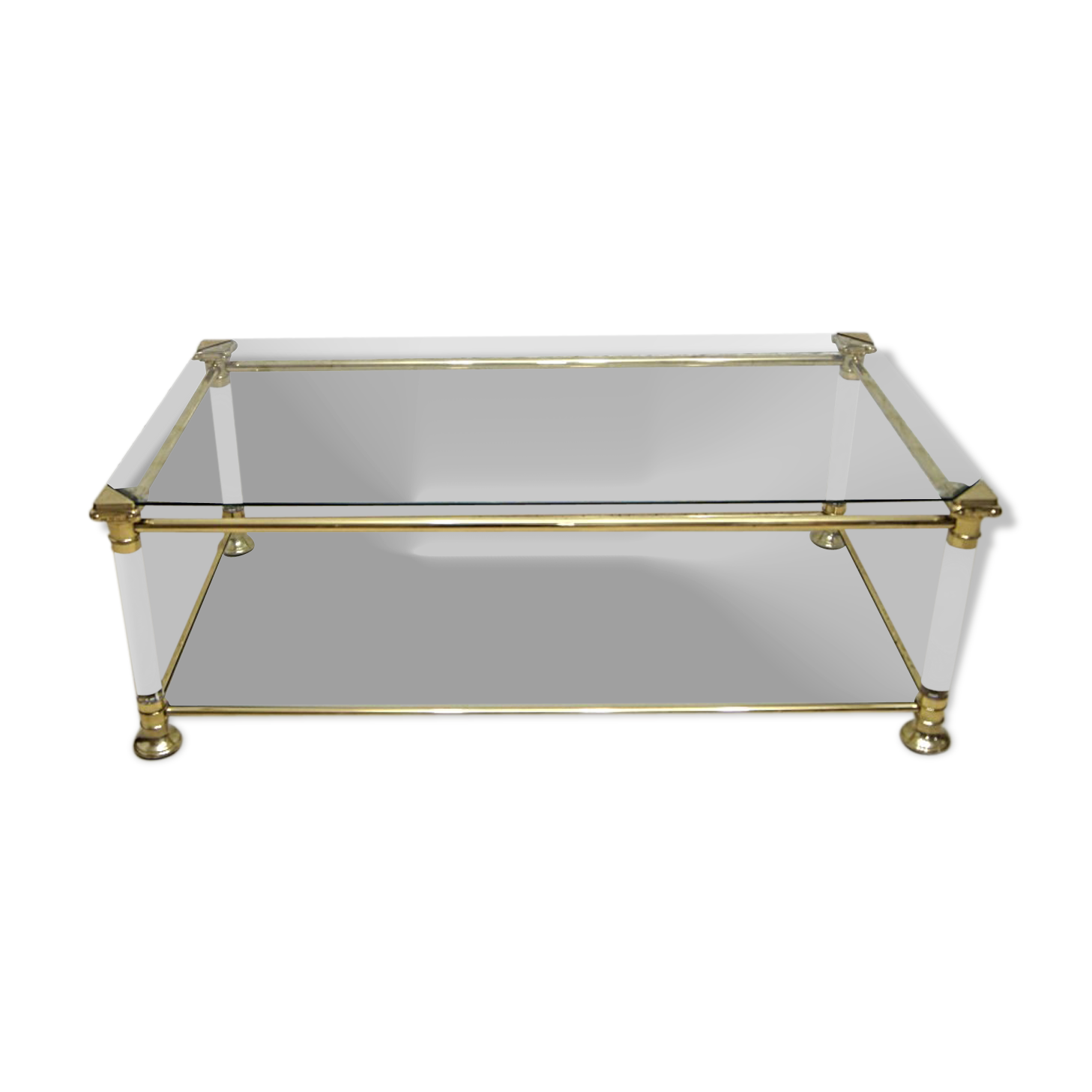 Hollywood Regency style Italian coffee table, 1970s