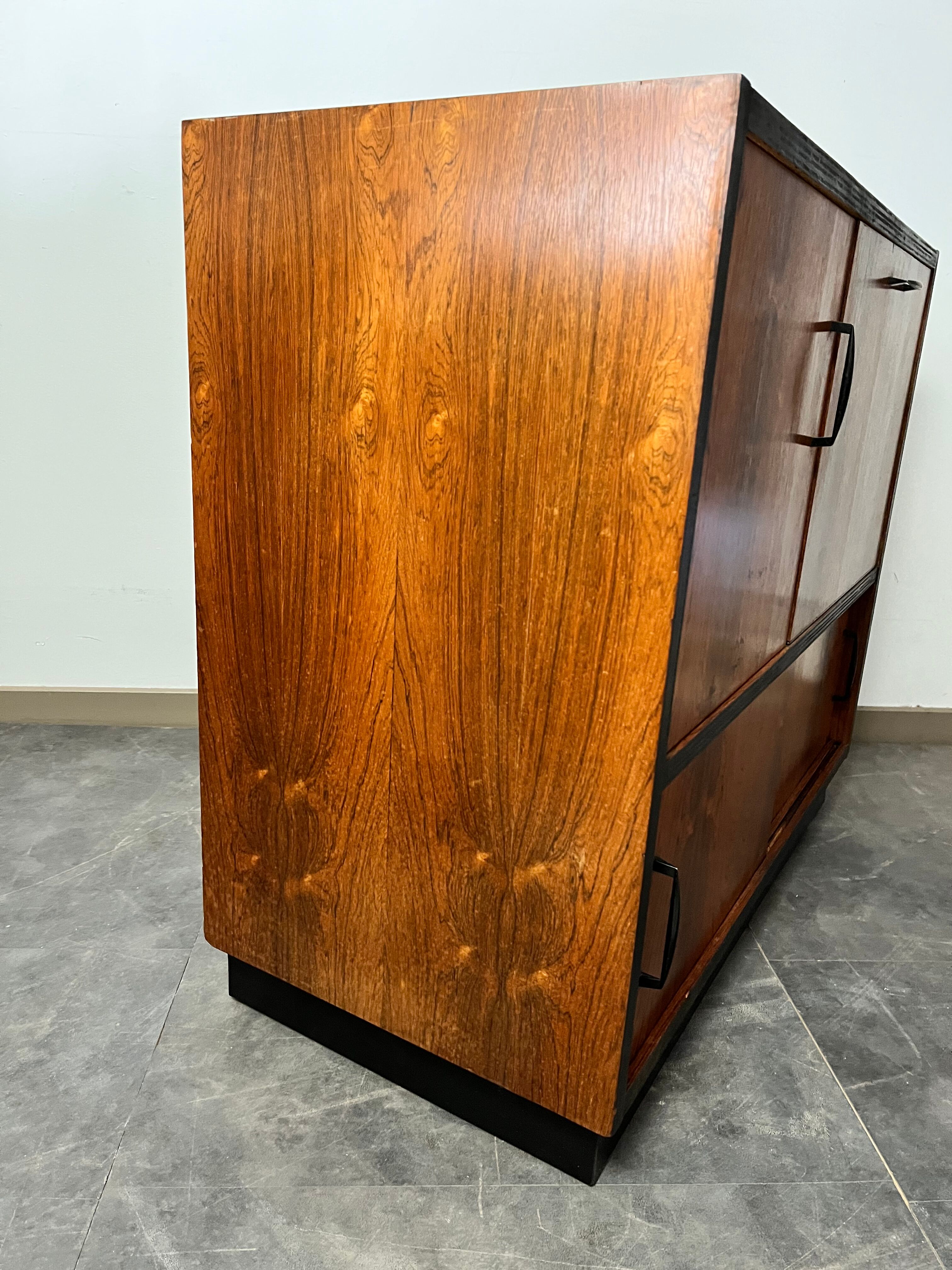 Vintage rosewood bar 1960