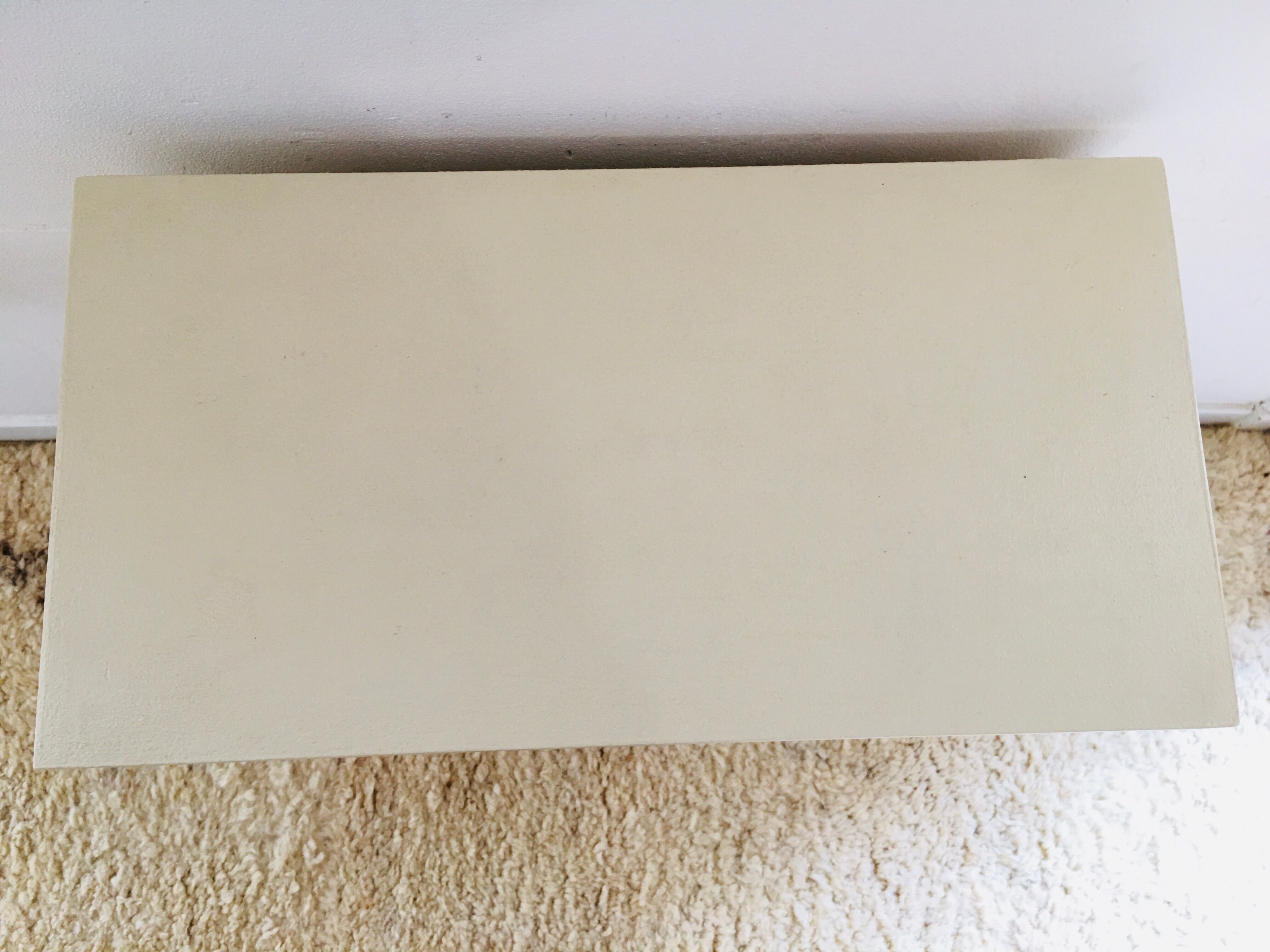 Chevet en bois beige vintage