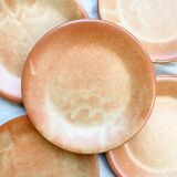 5 Assiettes Vintage en Grès Vallauris