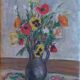 Huile sur toile bouquet de fleurs