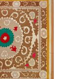 Vintage Turkish hand-knotted rug 118x128 cm