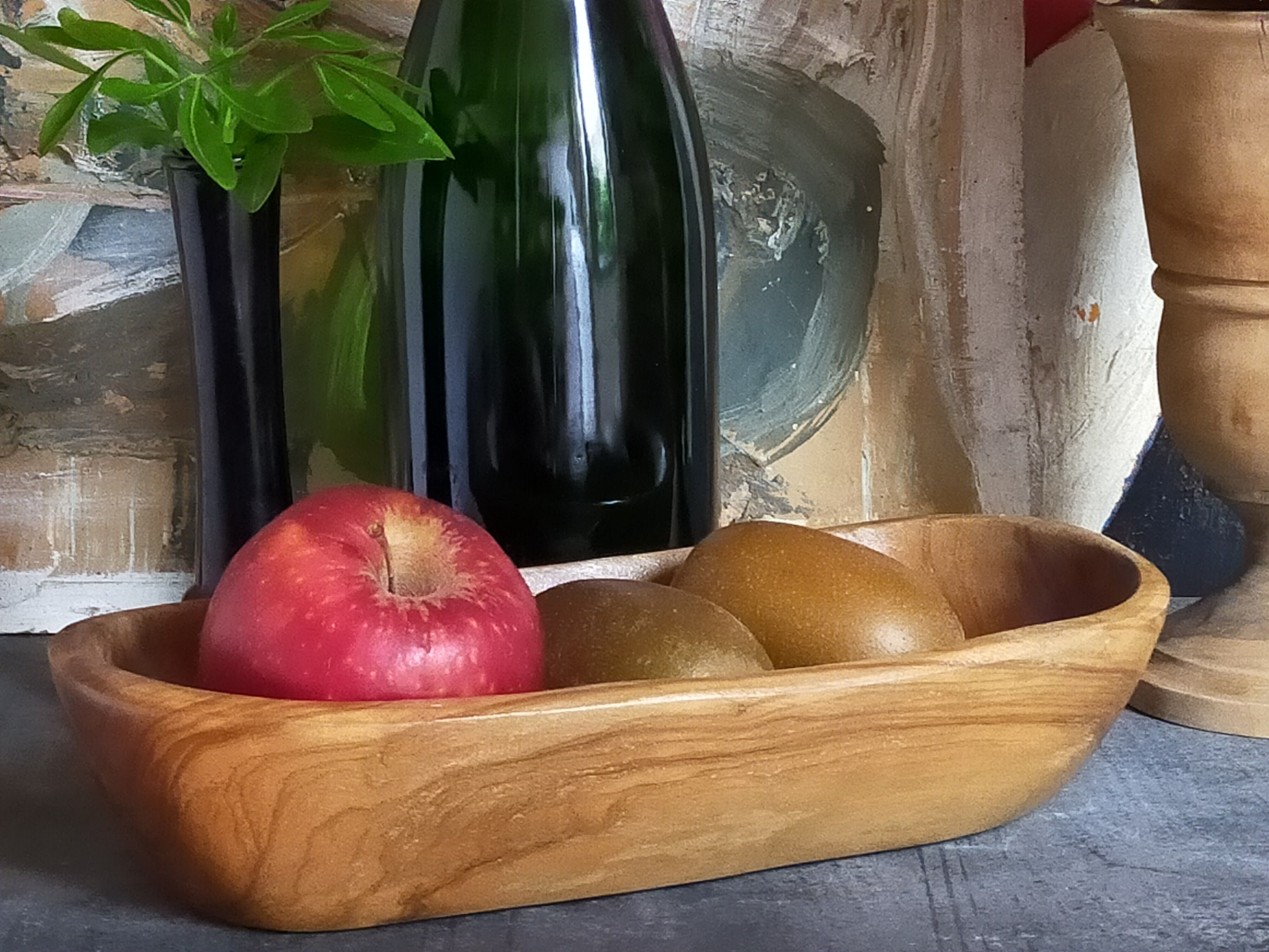 Pockets in solid wood freeform 50s