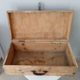 Old wooden trunk