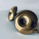 Pair of shell candlesticks