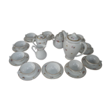 Service à café années 50 en porcelaine