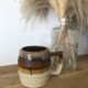 Vintage petite chope marron