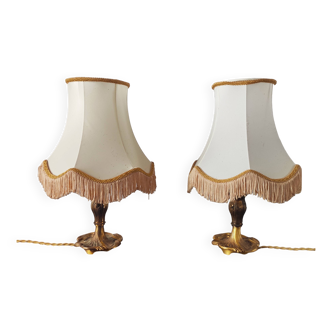 Pair of old lamps