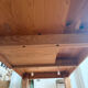 Large farmhouse table in solid ash
