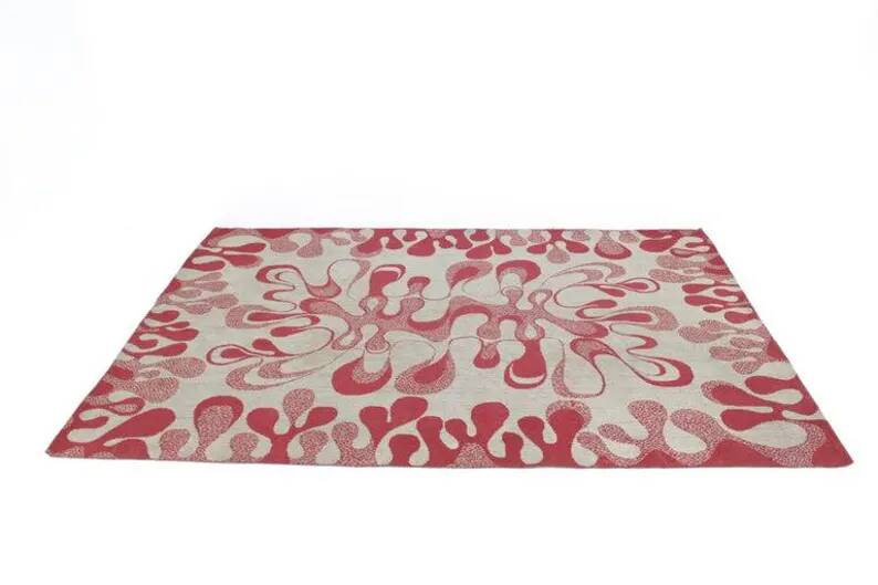 Modernist Organic Carpet, 1960s
