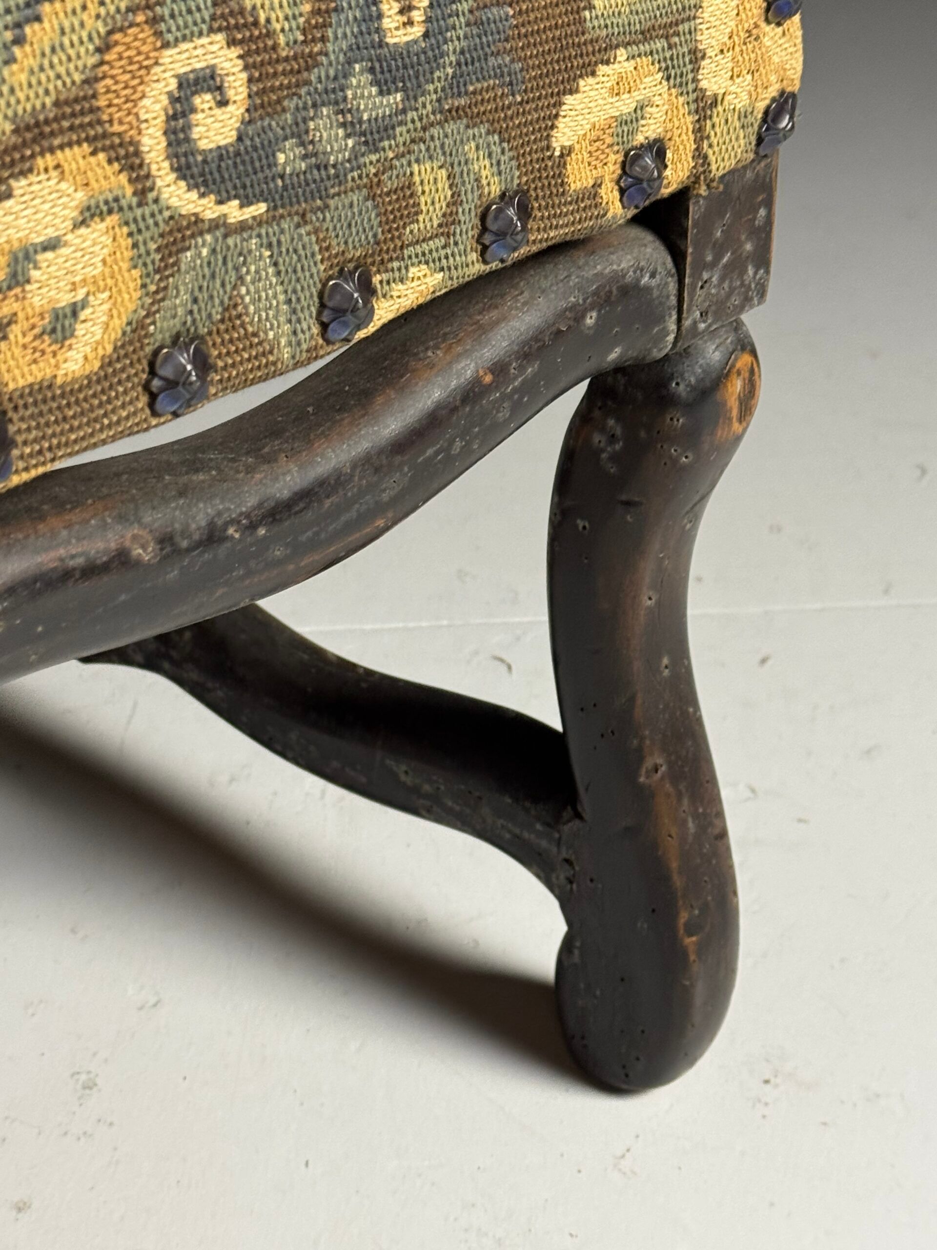 Ensemble de 2 fauteuils Os de Mouton
