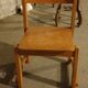 Wooden children's chair