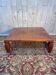 Cherry wood coffee table by léon krier for giorgetti