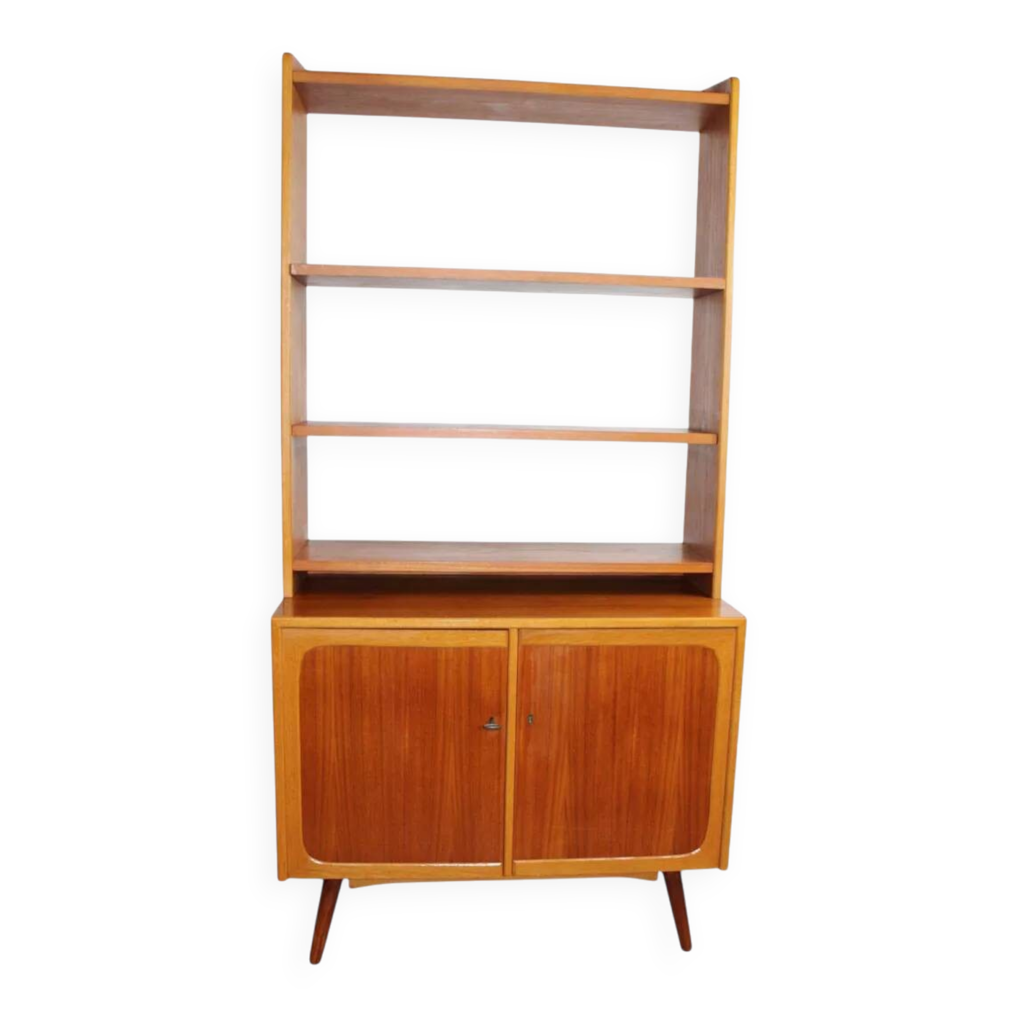 Vintage Scandinavian teak library – Sven Dyrlund – 1960s
