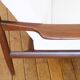 Scandinavian armchair in teak - Fabric, foams & straps: new