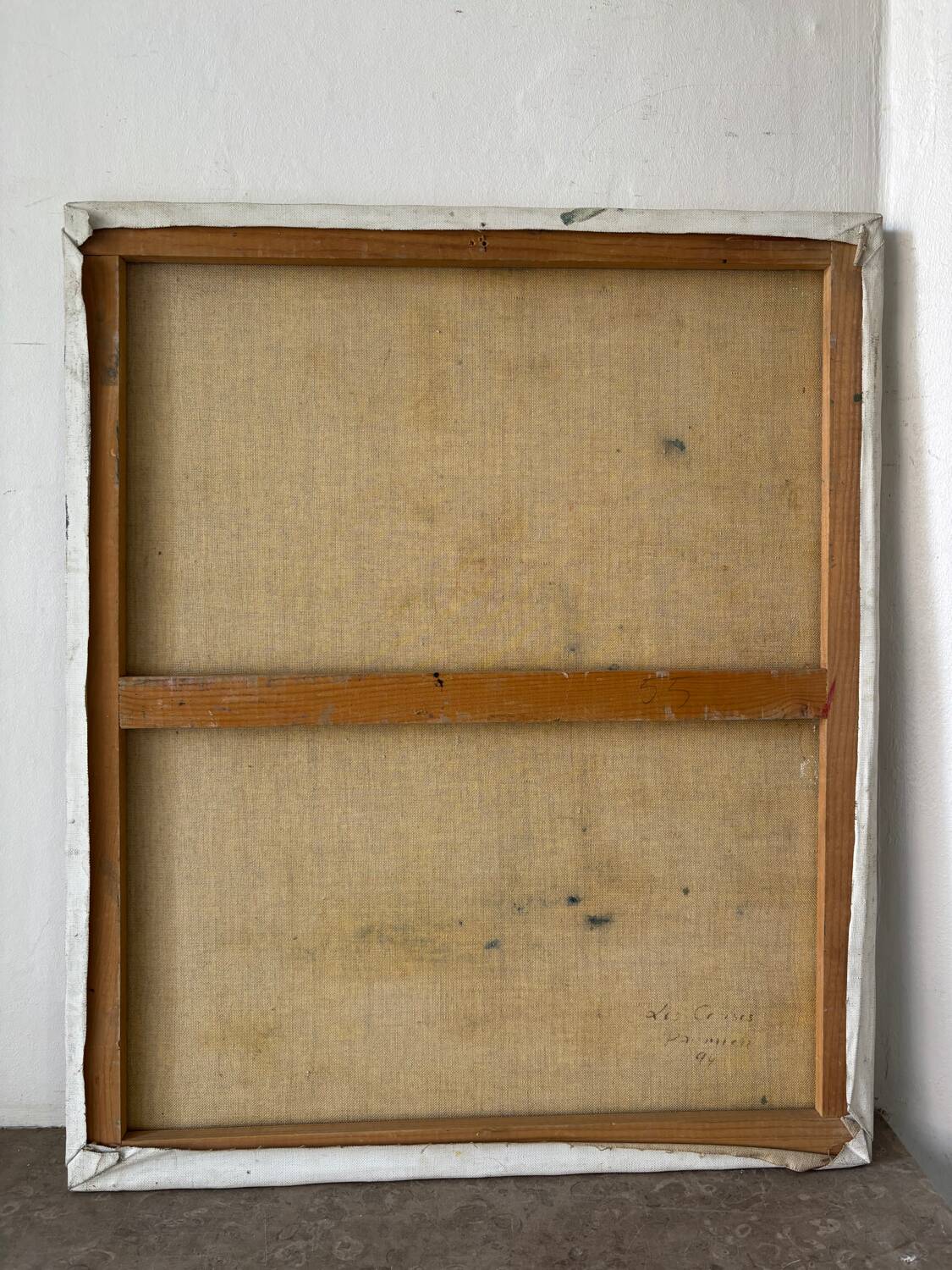 Oil on canvas "The Cherries" signed Paumier, 1994