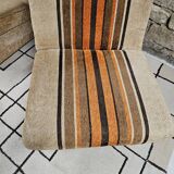 Paire de chauffeuse vintage 1970"