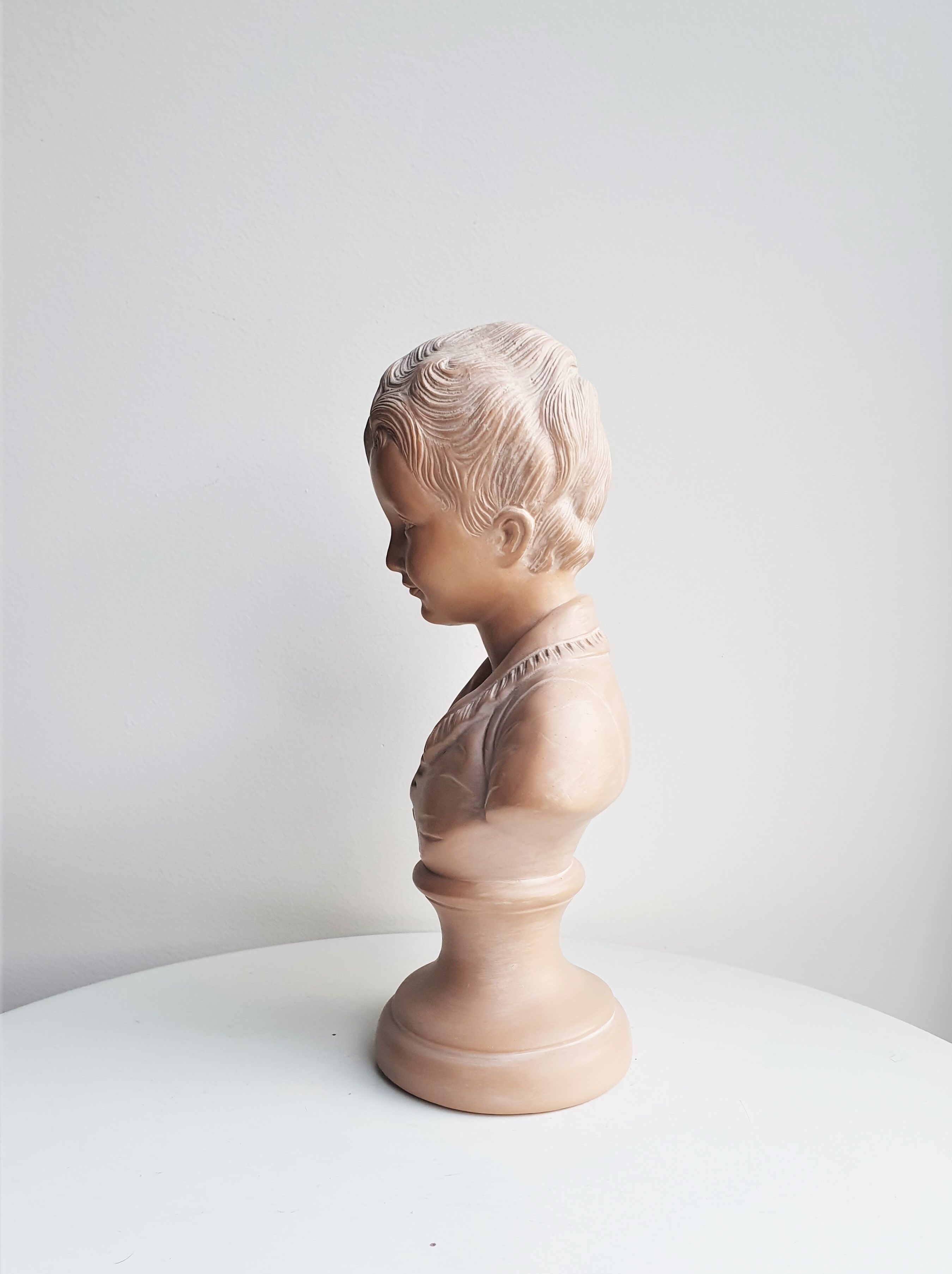 Plaster bust