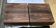 Side table in Macassar ebony