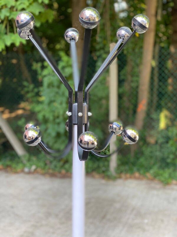 Porte manteau Perroquet vintage atomium 1970