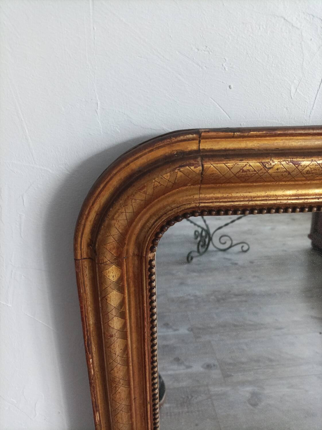 Antique Louis Philippe mirror