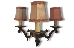 lustre en bronze