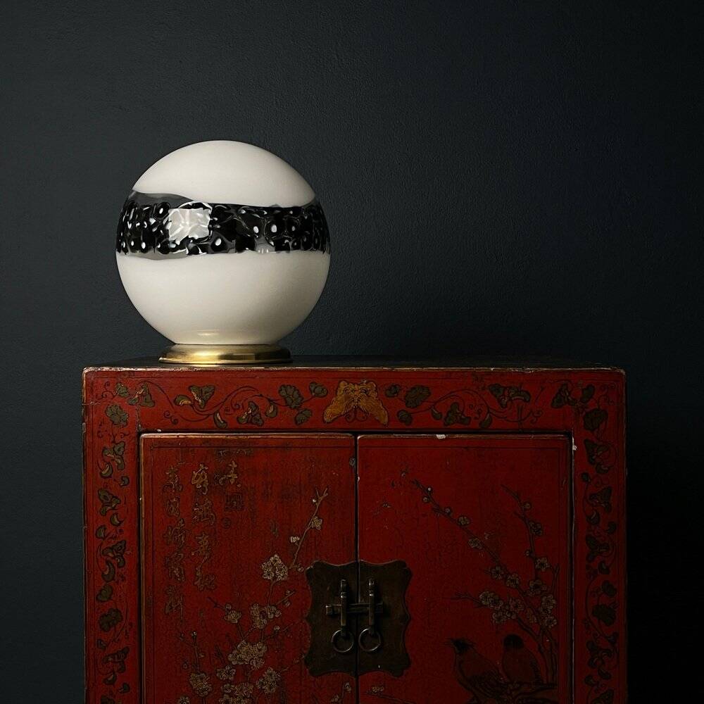 Murano glass table lamp, Italy, 1970s