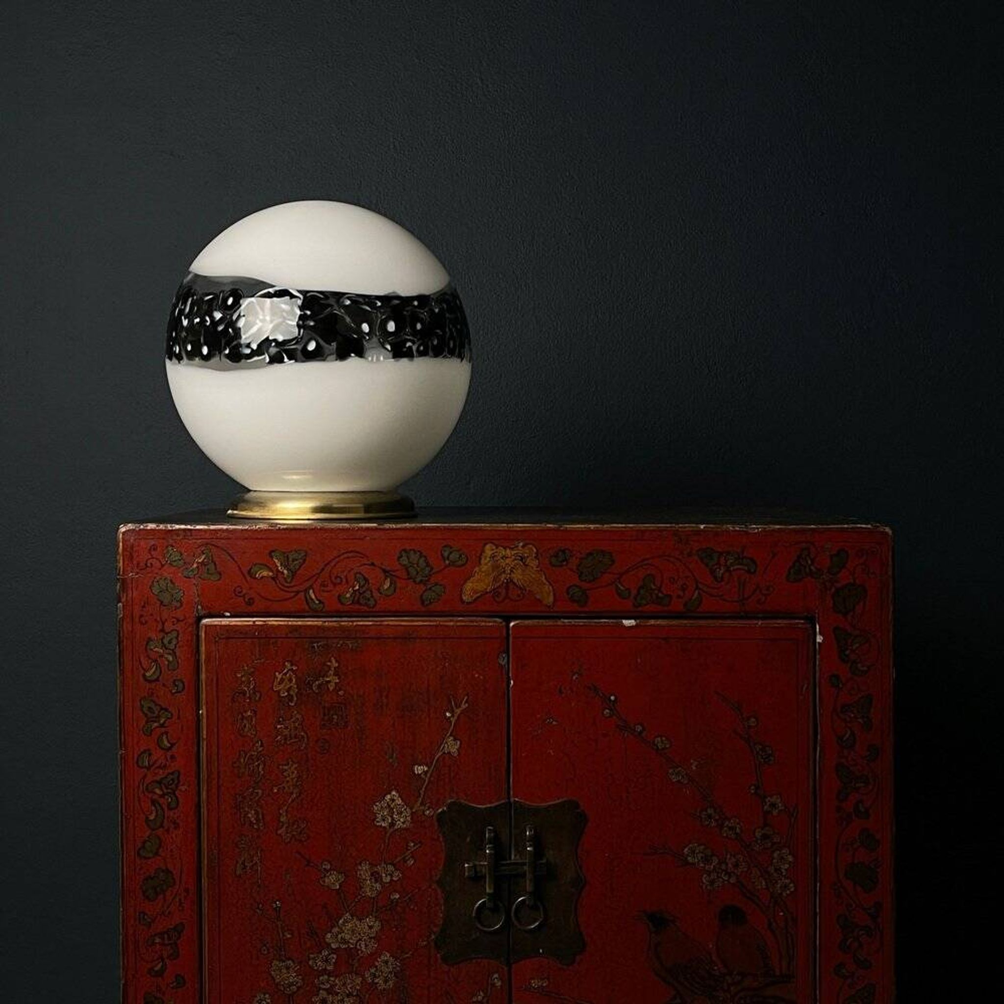 Murano glass table lamp, Italy, 1970s