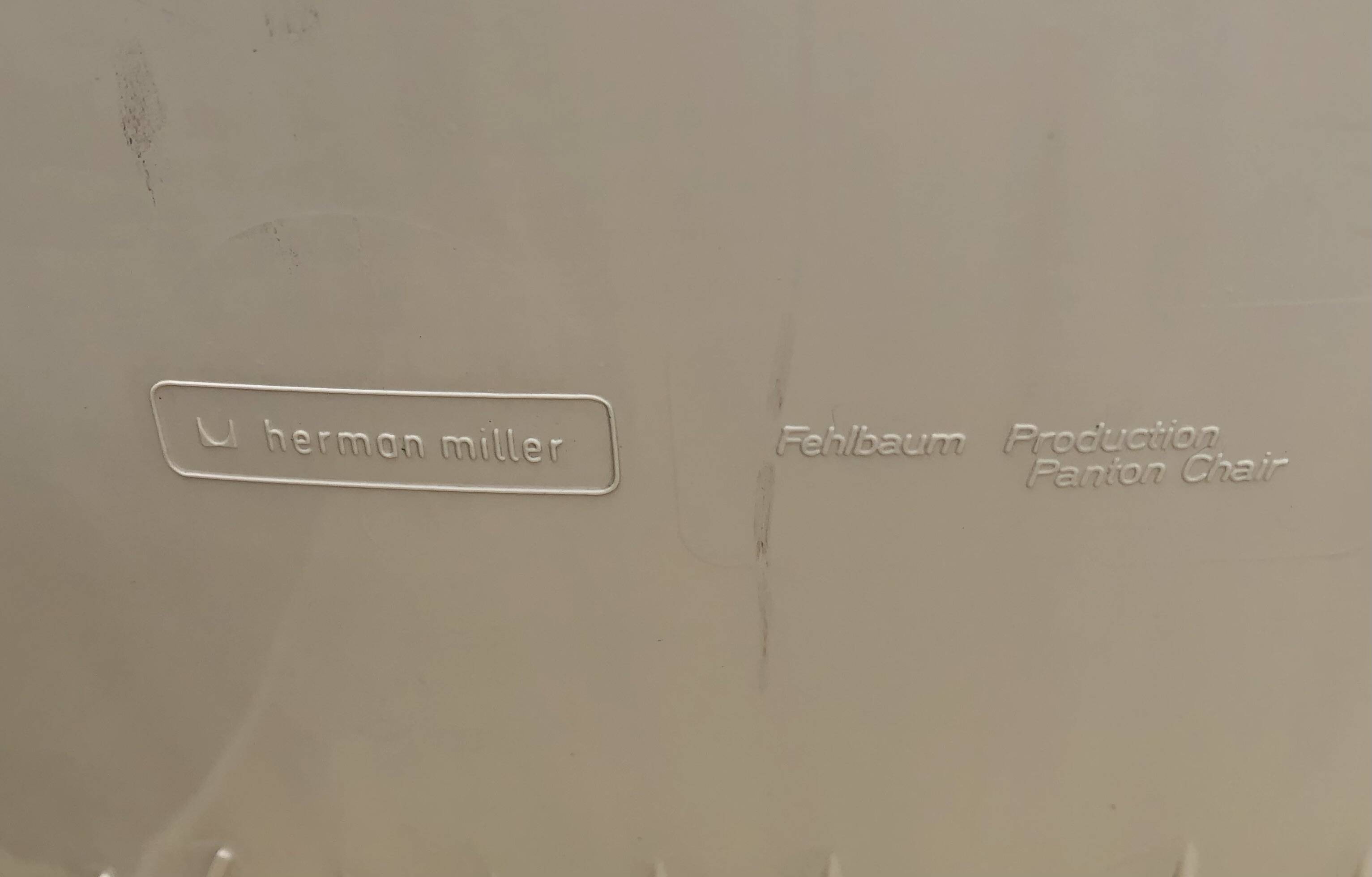 Chaise Panton Édition Herman Miller années 70