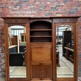 Large Notary's Furniture Early 20th Century in Mahogany