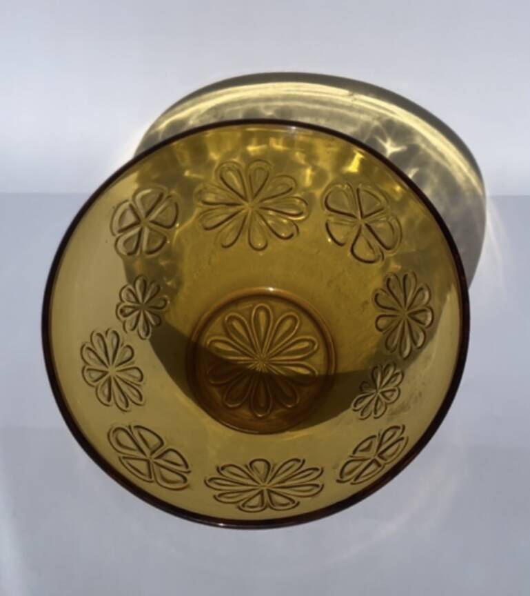 Vereco tableware (Daisy model) smoked glass