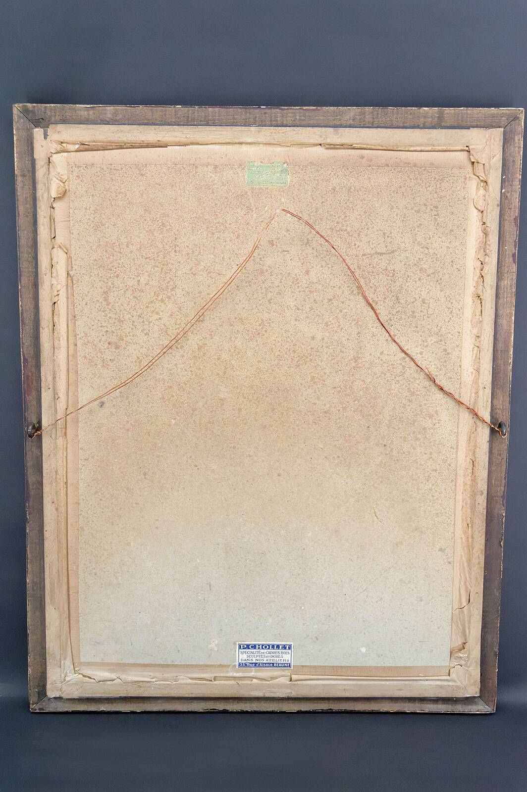 Portrait of a young woman, pastel, Art Deco, by M.Ducoin, France, 1934