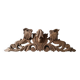 Old oak pediment