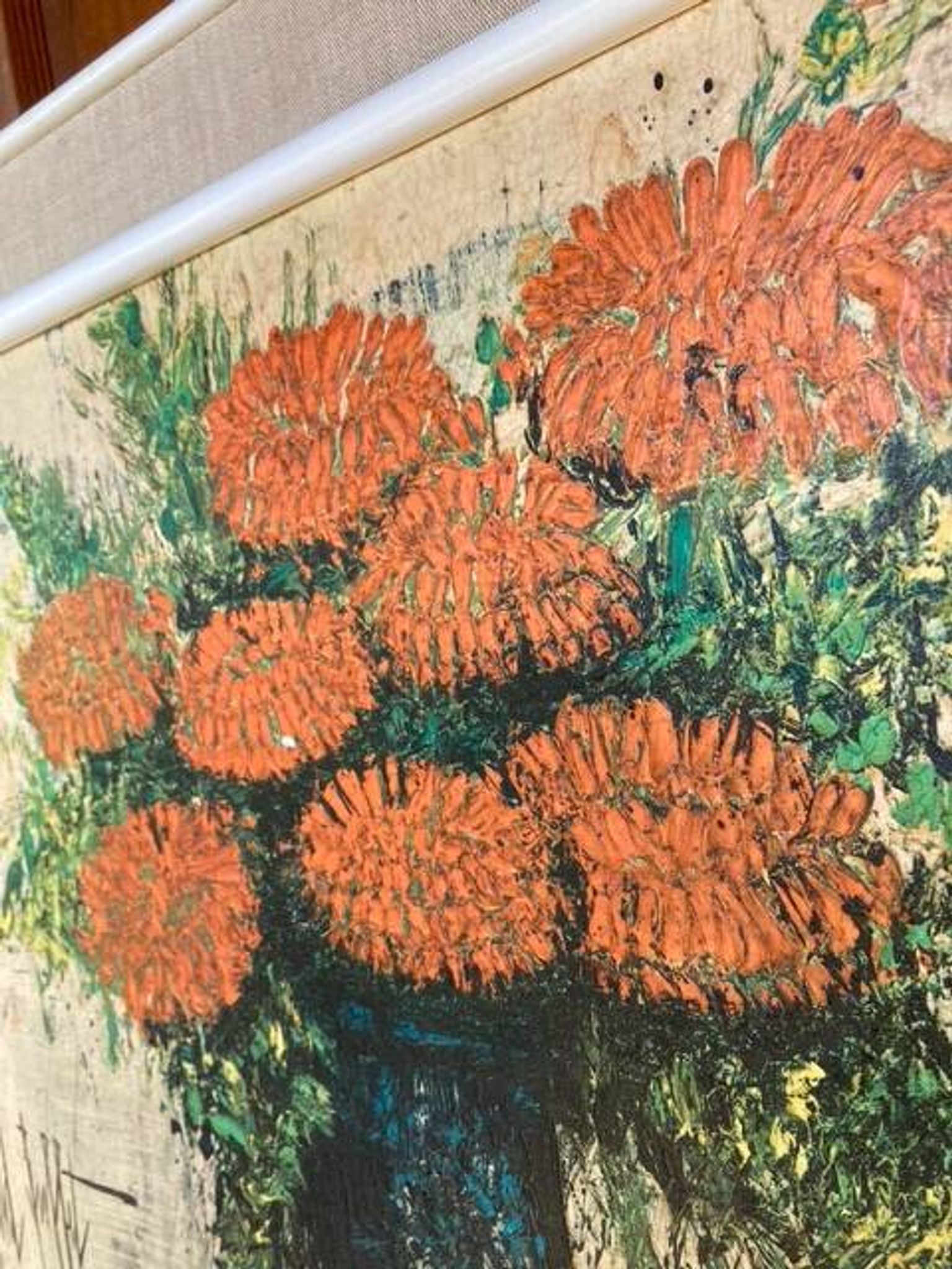 "Bernard Buffet" painting oil reproduction certified and numbered