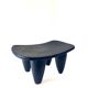 Tabouret Senoufo en bois noir, Côte d'Ivoire